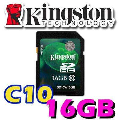 Kingston 16GB SD HC (Secure Digital)  Class 10 Memory Card