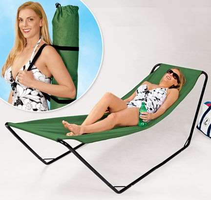 Comfortable  Hammock with Metal Stand + Carrying bag