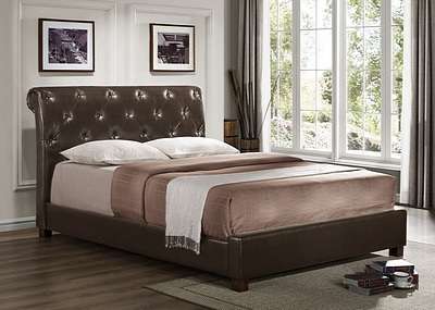 Hazlo Faux Leather Bed Base -  Black OR Brown- The perfect expression of luxurious comfort