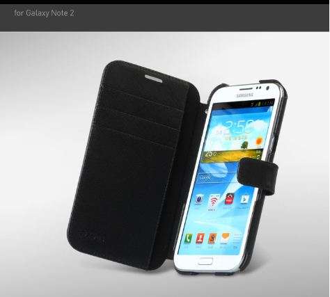 Samsung Galaxy Note 2  Wallet Flip Cover Case Pouch