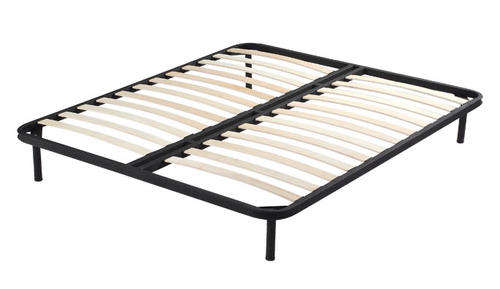 Foldable Slatted Bed Base Frame - Sprung slat to give extra comfort - Double, Queen & King available