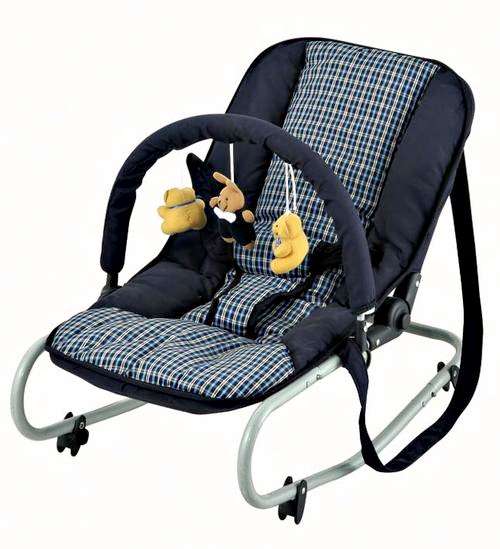 Baby Bouncer / Rocker Cradle with Toy Bar