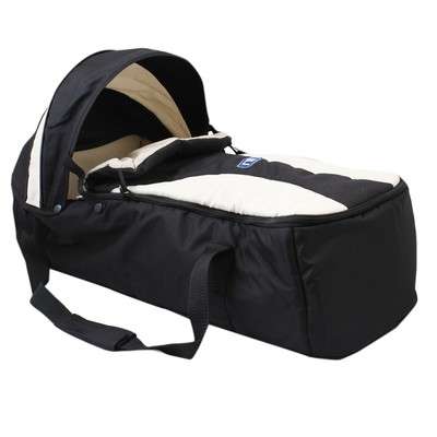 Soft Baby Carry Cot with Removable Sun Canopy