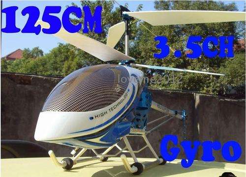 125CM Flame Strike  3.5Channel RC Helicopter With Gyro (HUGE SIZE)