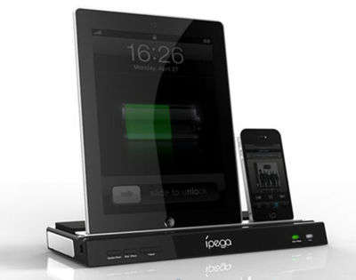 iPad / iPhone  Multi- functional Charger Speaker Stand Dock Holder
