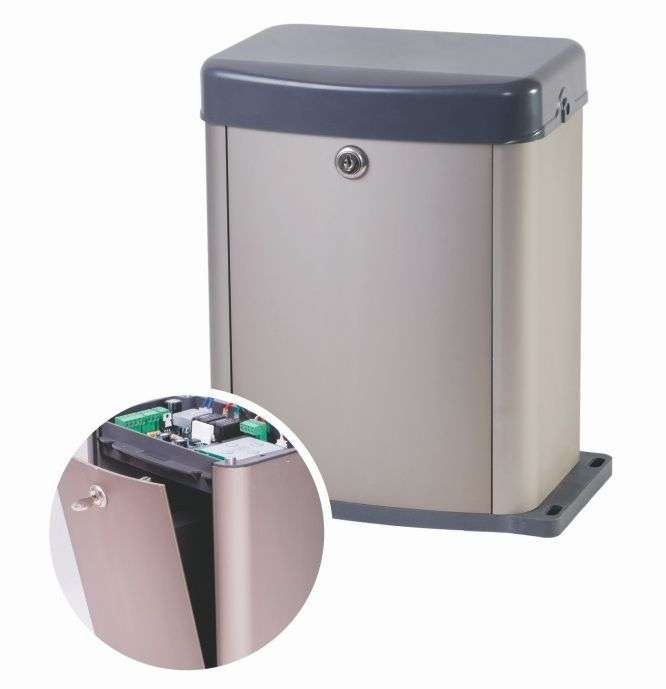 300KG Sliding Gate Motor w/ 2 Remotes & backup battery & Solar Power Support