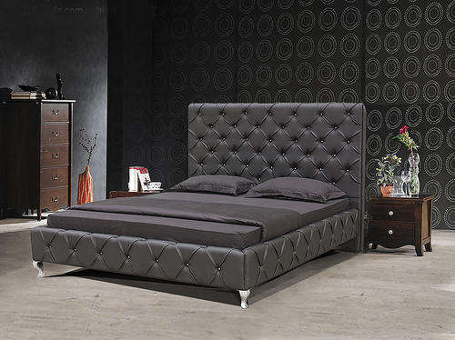 Hazlo Faux Leather Bed Base -  The perfect expression of luxurious comfort , Double