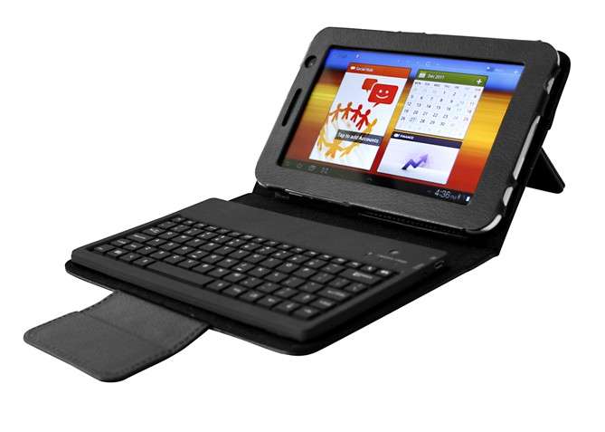 Samsung Galaxy Tab 2 Bluetooth Wireless Keyboard w/ Protective Case - 7 inch
