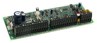 8 zone inputs (16 zones with zone doubling) Control panel with Metal box and keypad. security alarm