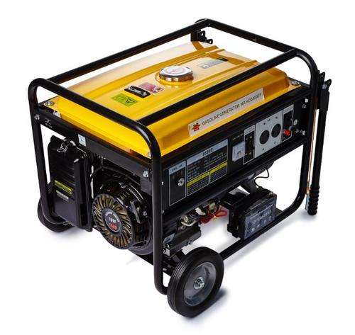 6.5KW  Zooltro Petrol Generator W/ Electric key start, Battery, wheels and extension arm