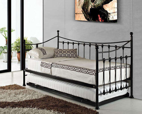 Hazlo Armario Trestle Day bed with Roll out Trundle Set