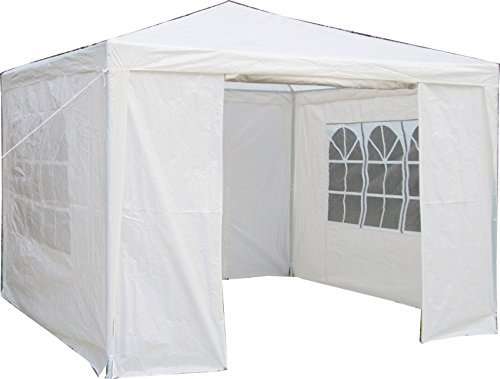 Hazlo 3 x 4m Gazebo Folding Tent Marquee - White