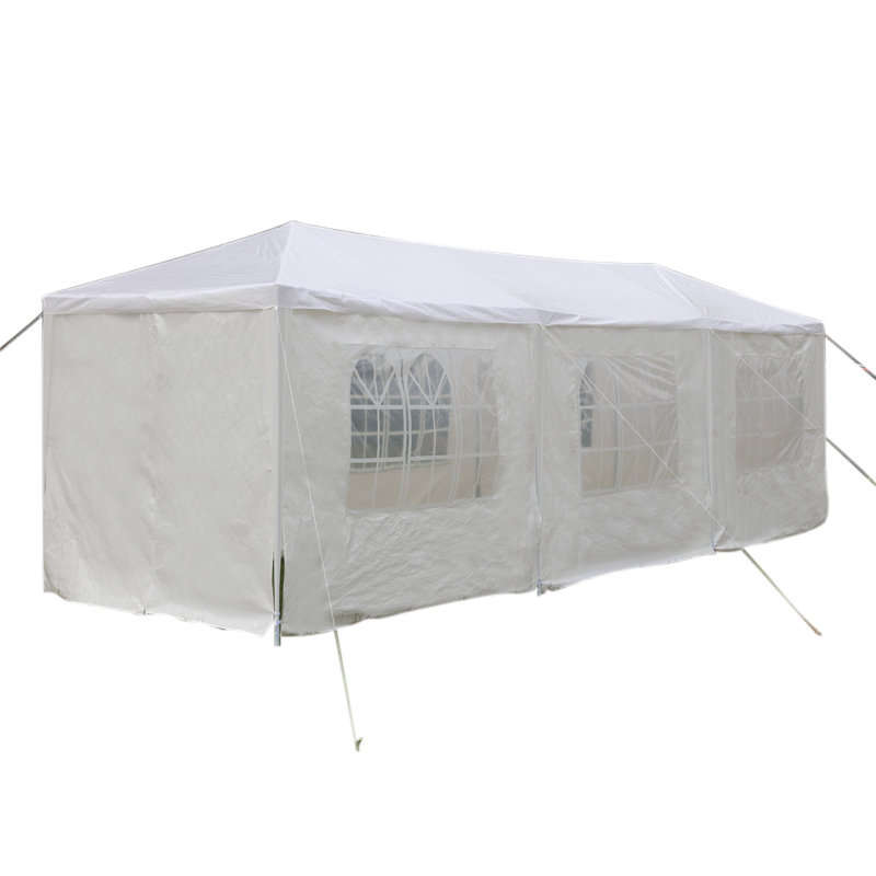 Hazlo 3 x 6m Gazebo Folding Tent Marquee - White