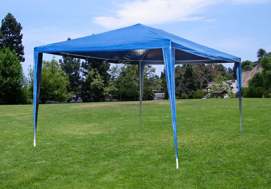 Hazlo 3 x 4m Gazebo Folding Tent Marquee with Side Walls