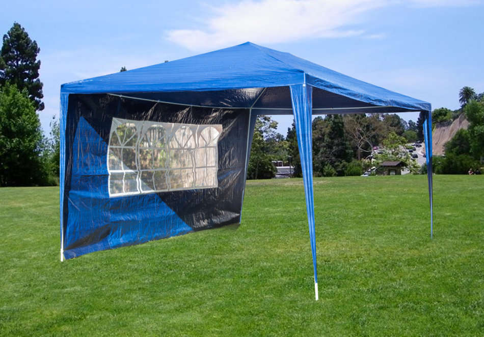 Hazlo 3 x 4m Gazebo Folding Tent Marquee with Side Walls
