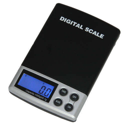 2000g x 0.1g DIGITAL WEIGHING SCALE. POCKET CARAT GEM SCALE