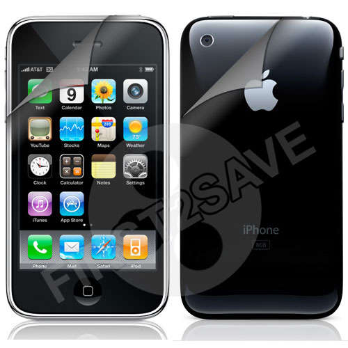Genuine Z-LIFE Full Body Invisible Skin screen protector shield for iPhone 3G & 3GS