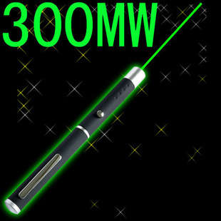 #*300mW*# Green laser pointer  Ultra Powerful Laser Pen Beam light*