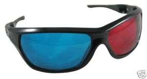 **NEW** Red Blue 3D Dimensional Glasses for Movies, and Games