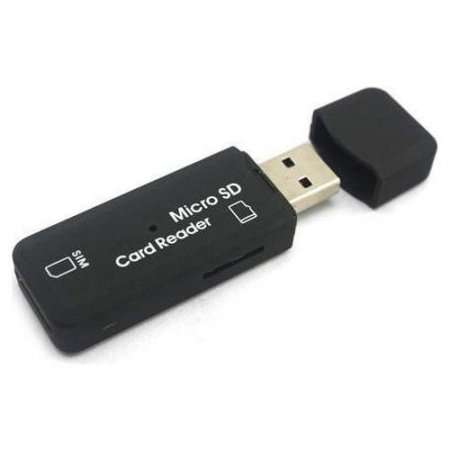 New Micro SD + Sim Card reader / Writer / copy / backup (2 in 1)