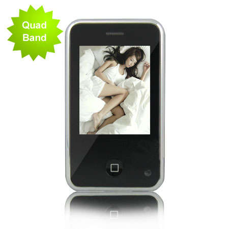 Ultra Mini 2.0" Touch screen cell phone with JAVA, FM RADIO