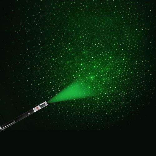 *100mW* Green Laser, WITH STAR CAP INCLUDED,