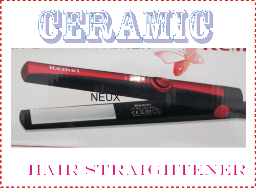 Kemei Professional Ceramic Hair straightener for all hair types / Flat iron