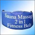 SAUNA MASSAGE 2IN1 FITNESS BELT, Portable Home Sauna Massage