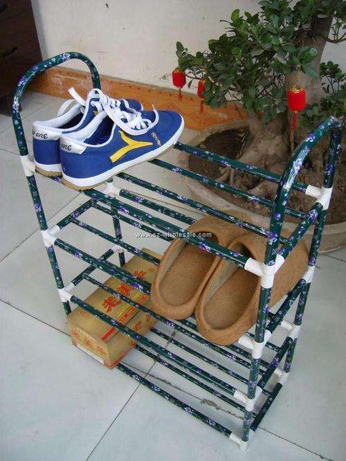 New 5 Shelf Shoe Rack, Can hold up-to 15 Pairs.