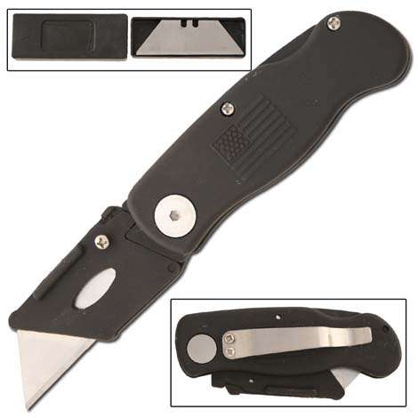 New Folding Lock - Back utility knife -  Stainless Blade knife Folding Cutter
