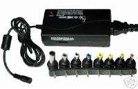 AC/DC Universal Laptop Charger Adapter, 96W - 12v - 24v