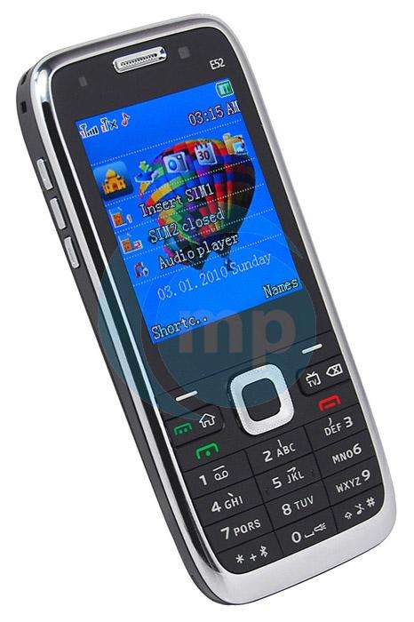 Brrrrand new E52 TV Mobile Phone - 2.2" Screen, Bluetooth, MP3/MP4, FM, Shake function,