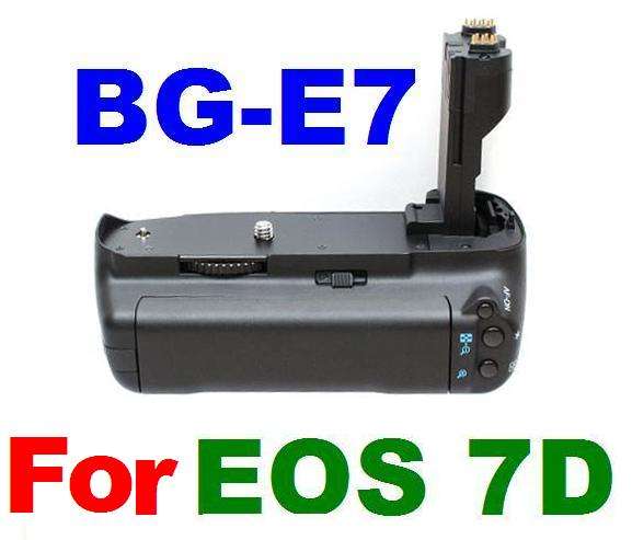 New Battery Grip for Canon EOS EF 7D  Camera - BG-E7