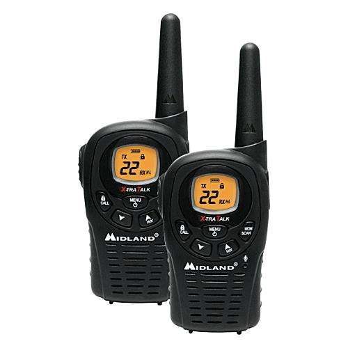 MIDLAND LXT380 FRS/GMRS Radio Walkie Talkie - up to 35 km range