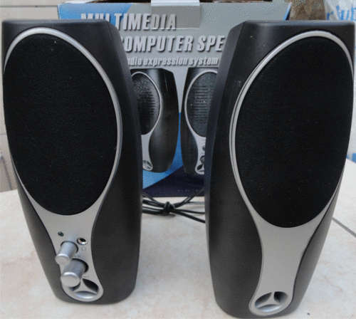 300W PMPO Computer Audio speakers, Magnetically shielded + Brand new - Quality sound