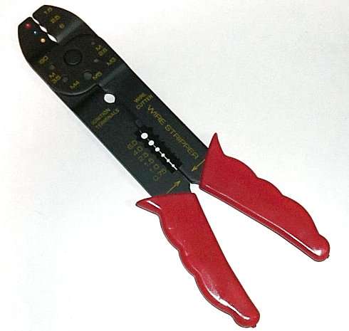 Wire stripper Blue handle New not red as in picture