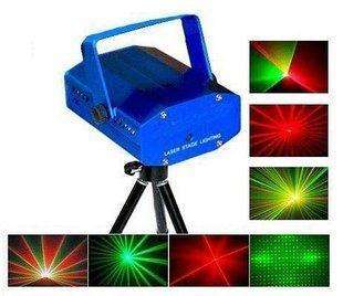 HOT! Mixed RG Stage Holographic laser lighting Light  - DJ Disco Party