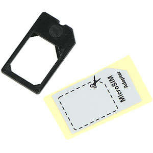 Micro to Standard SIM Card Adapter converter / Cutter recovery card for iPad, iPhones, etc