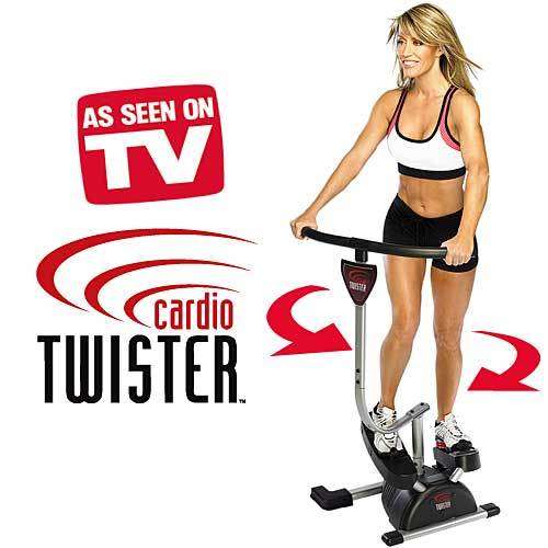 Brand new Cardio Twister Exercise Fitness Workout Machine - complete w/ DVD and Owner's manual