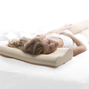 New Memory Foam Contour Pillow - Support for back and side sleepers