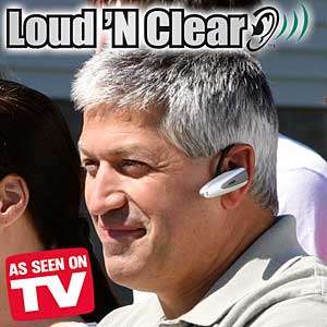 Loud 'N Clear, Personal Sound Amplifier - Turn up the volume with out disturbing others!