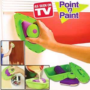 Point 'n Paint - No Tape! Just Point & Paint. Paint An Entire Room In Less Than An Hour!