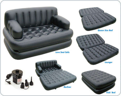 Brand New LeisAir 5-in-1 Sofa Bed W/ Electric Pump  - - - The Perfect Seating and Sleeping Solution