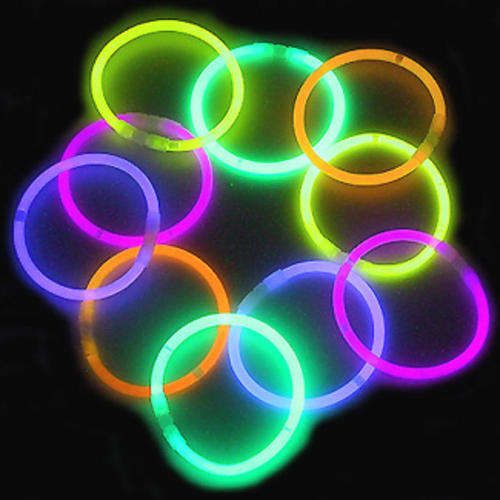 100 Pieces Glow Stick Bracelets Party Favor Glowsticks - Glow In The Dark Necklaces