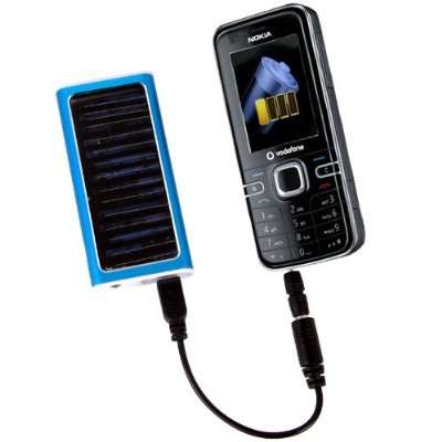 Solar Panel Battery Charger for mobile MP3 MP4 PDA etc - Brand New