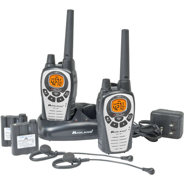MIDLAND GXT760VP4 - 2-Way Radio Walkie Talkie up to 55-km Range  - 42 Channel