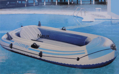 Intime 300 Pro Inflatable Boat  w/ Oars and a Pump
