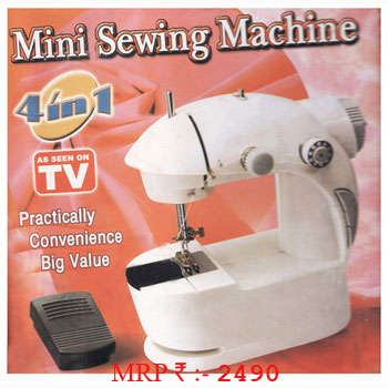 4-1 Mini Sewing Machine w/ padel controller