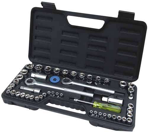 52 Piece 1/4" Drive Multi Lock Socket tool Set {Brand new}