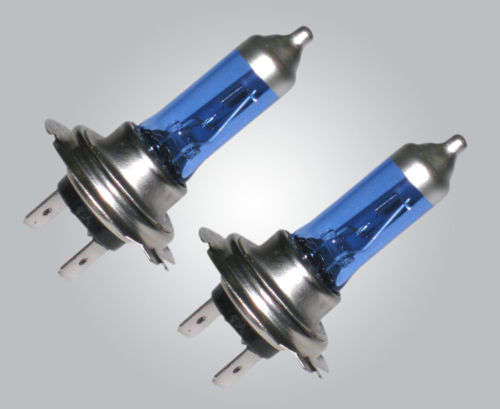2x Super White H7 5500K Xenon HID Head Light Bulbs